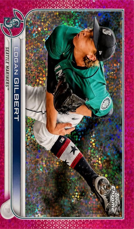 Logan Gilbert, 2022 Topps Chrome Baseball