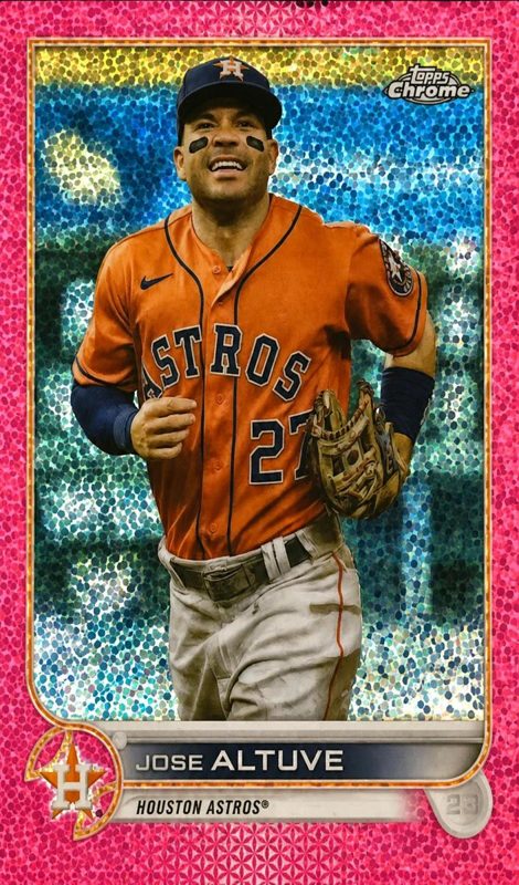 Jose Altuve, 2022 Topps Chrome Baseball