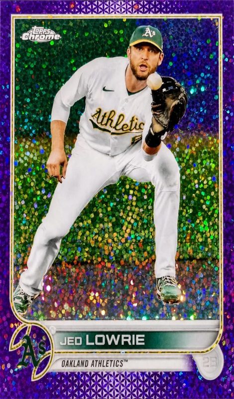 Jed Lowrie, 2022 Topps Chrome Baseball