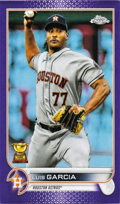 Luis Garcia, 2022 Topps Chrome Baseball