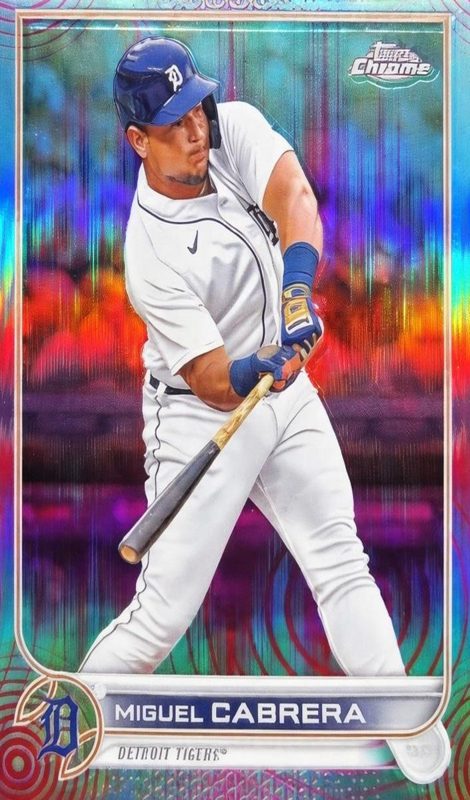 Miguel Cabrera, 2022 Topps Chrome Baseball