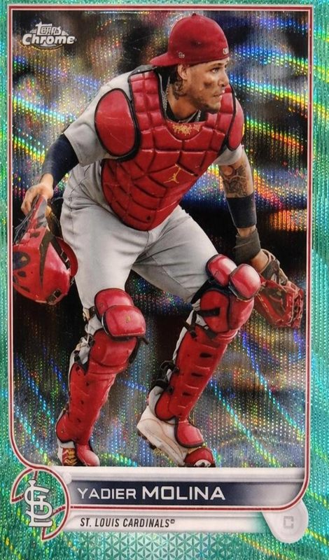 Yadier Molina, 2022 Topps Chrome Baseball