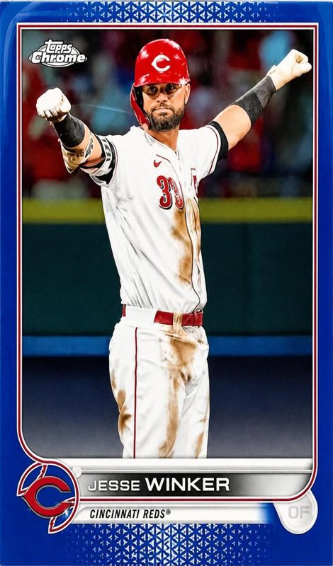 Jesse Winker, 2022 Topps Chrome Baseball
