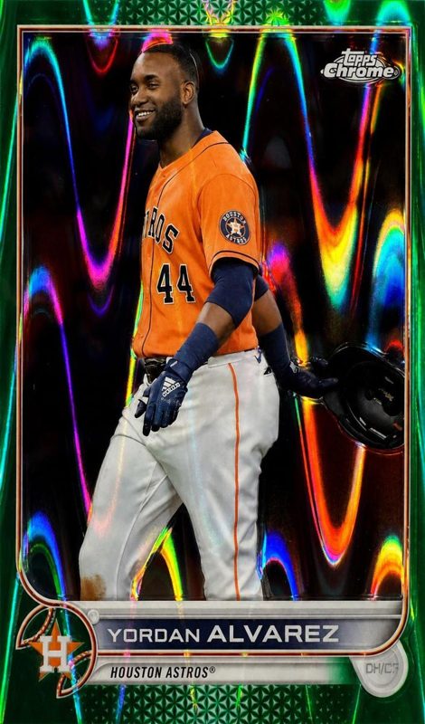 Yordan Alvarez, 2022 Topps Chrome Baseball