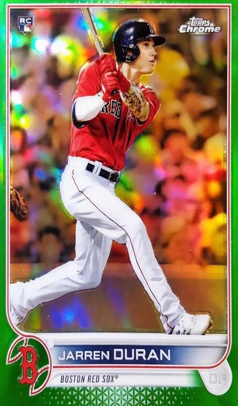 Jarren Duran, 2022 Topps Chrome Baseball