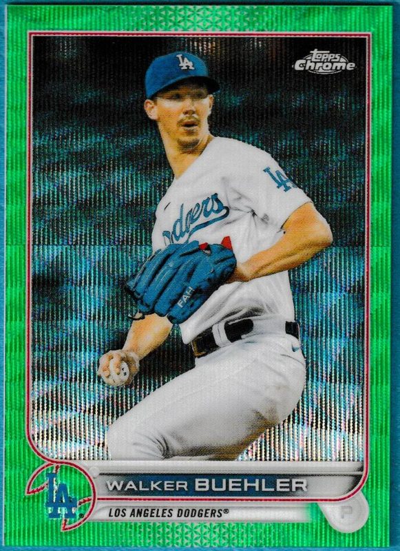 Walker Buehler, 2022 Topps Chrome Baseball