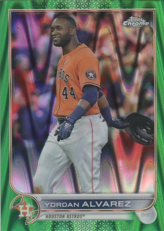 Yordan Alvarez, 2022 Topps Chrome Baseball