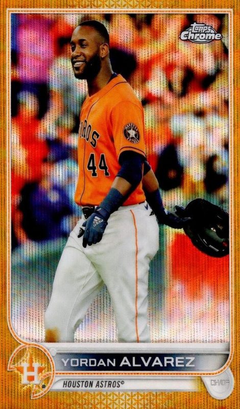 Yordan Alvarez, 2022 Topps Chrome Baseball