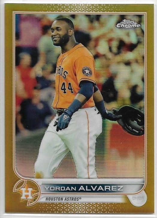 Yordan Alvarez, 2022 Topps Chrome Baseball