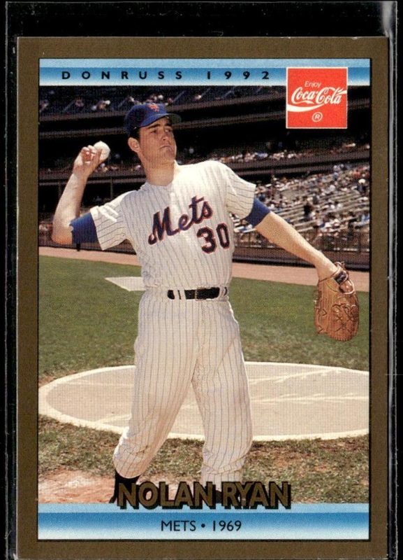 Nolan Ryan, 1992 Donruss Coca-Cola Nolan Ryan Baseball
