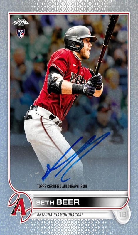 Seth Beer, 2022 Topps Chrome Baseball