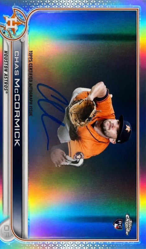 Chas McCormick, 2022 Topps Chrome Baseball