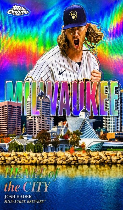 Josh Hader, 2022 Topps Chrome Baseball