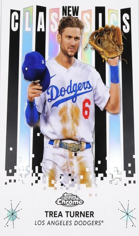 Trea Turner, 2022 Topps Chrome Baseball