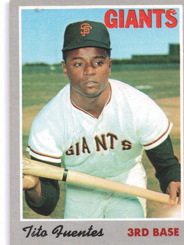 Tito Fuentes, 1970 Topps Baseball