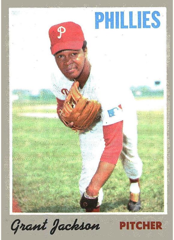 Grant Jackson, 1970 Topps Baseball