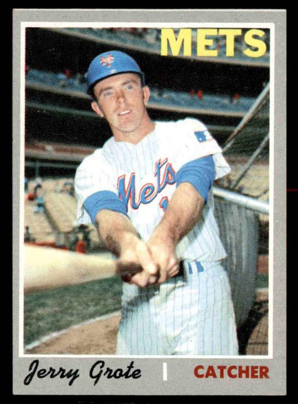Jerry Grote, 1970 Topps Baseball