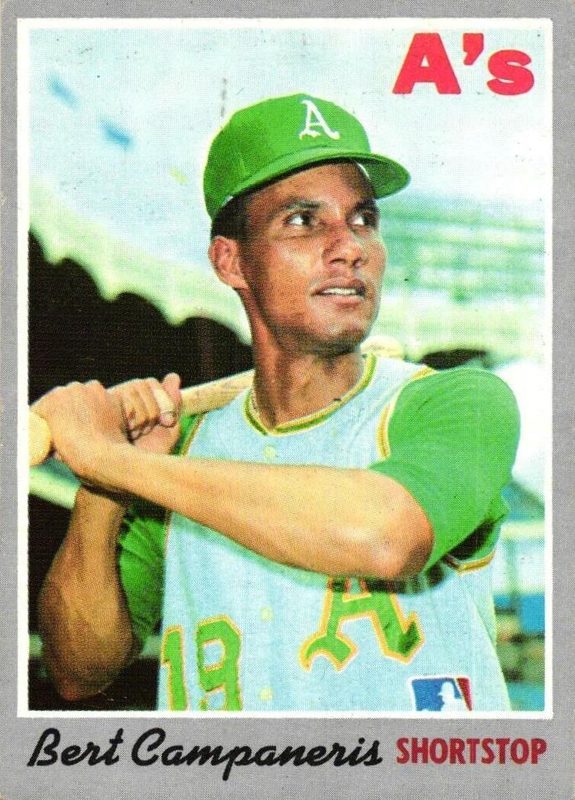 Bert Campaneris, 1970 Topps Baseball