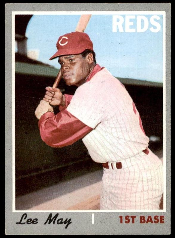 Lee May, 1970 Topps Baseball
