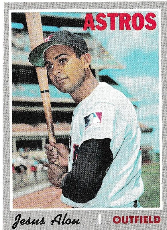 Jesus Alou, 1970 Topps Baseball