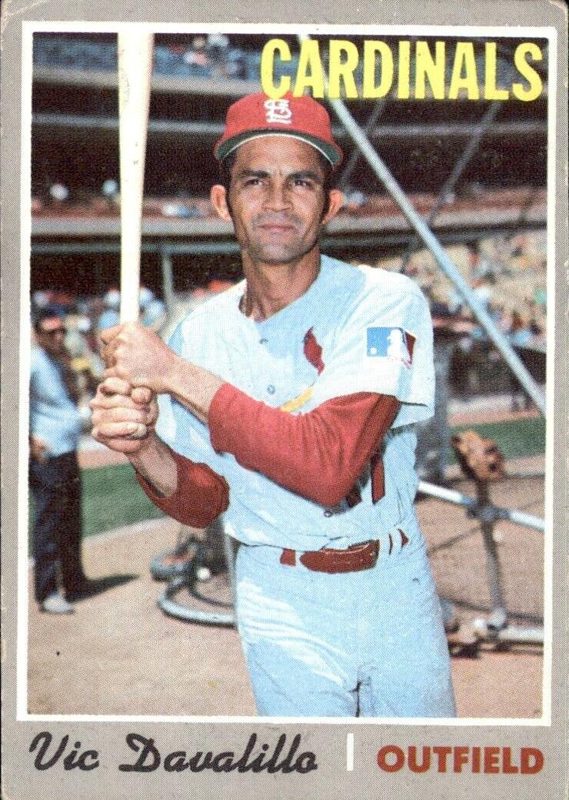 Vic Davalillo, 1970 Topps Baseball