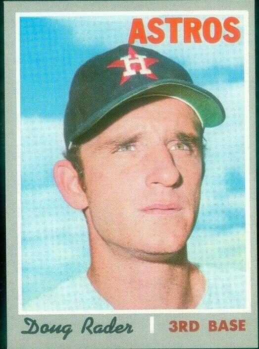 Doug Rader, 1970 Topps Baseball