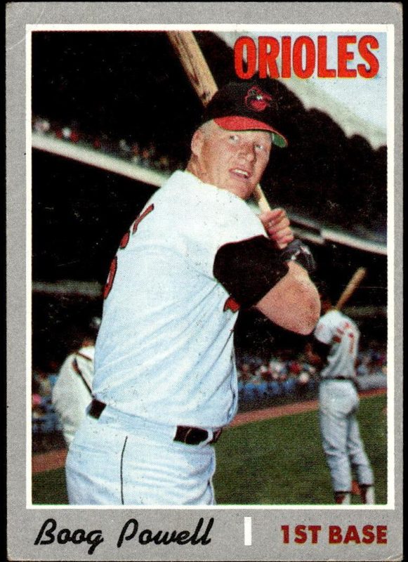 Boog Powell, 1970 Topps Baseball