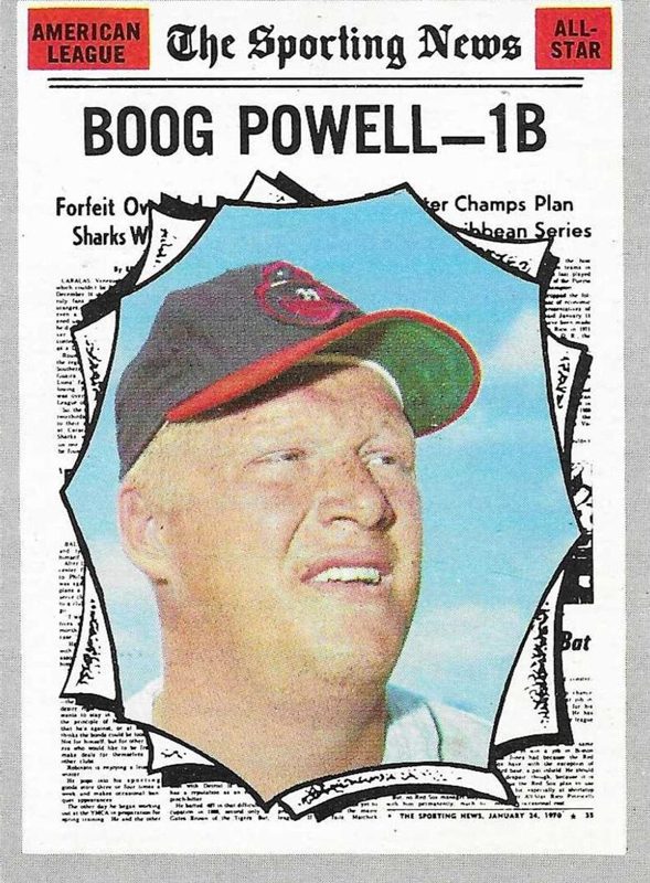 Boog Powell, 1970 Topps Baseball