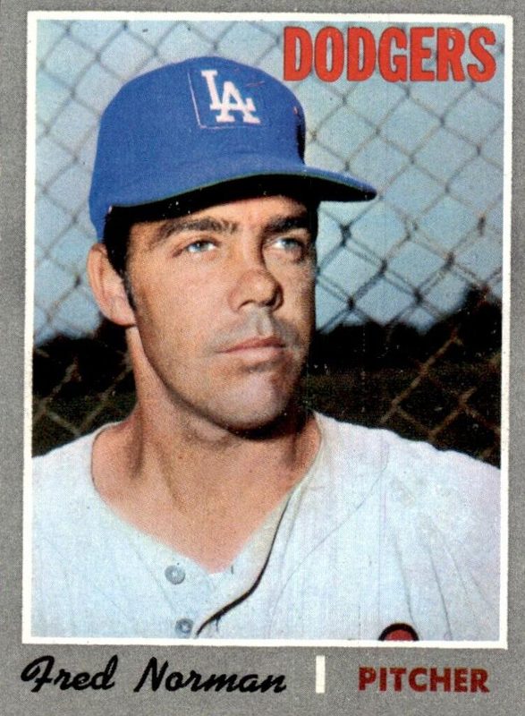 Fred Norman, 1970 Topps Baseball