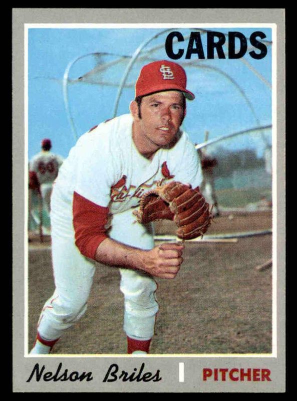 Nelson Briles, 1970 Topps Baseball