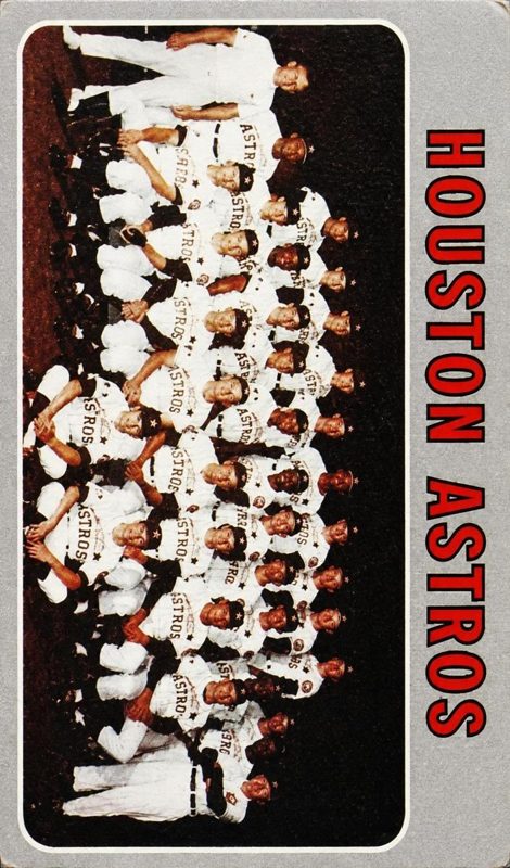 Houston Astros Team, 1970 Topps Baseball
