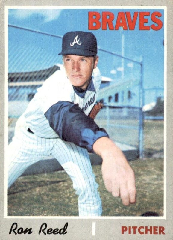Ron Reed, 1970 Topps Baseball