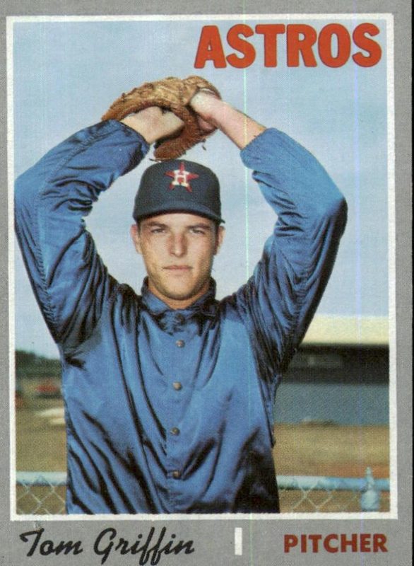 Tom Griffin, 1970 Topps Baseball