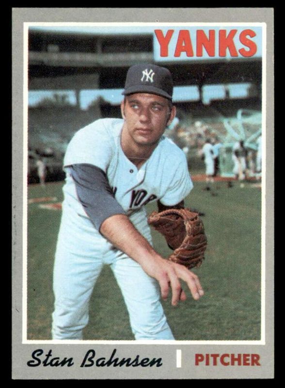 Stan Bahnsen, 1970 Topps Baseball