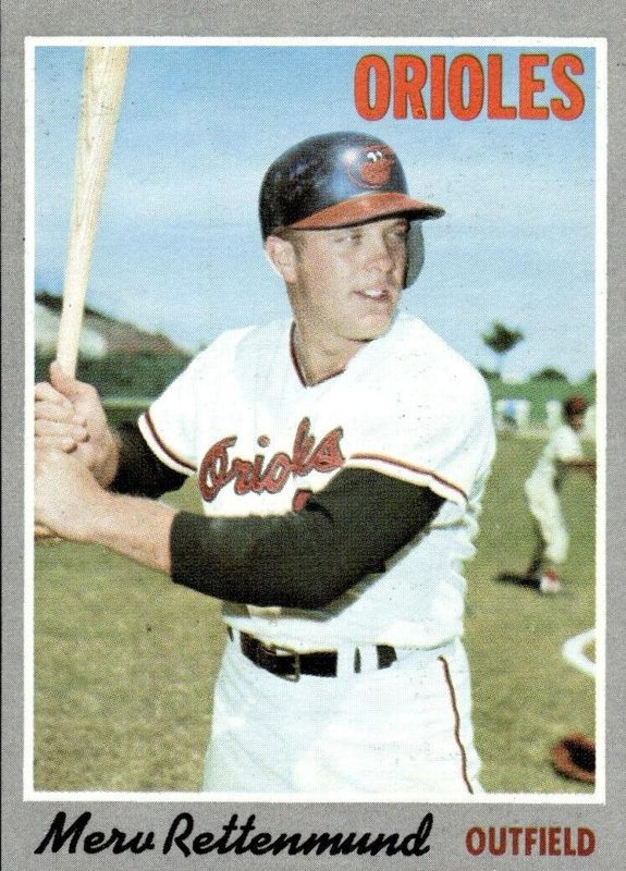 Merv Rettenmund, 1970 Topps Baseball