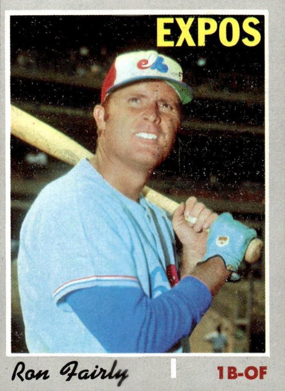 Ron Fairly, 1970 Topps Baseball