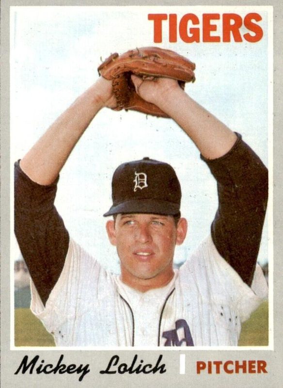 Mickey Lolich, 1970 Topps Baseball
