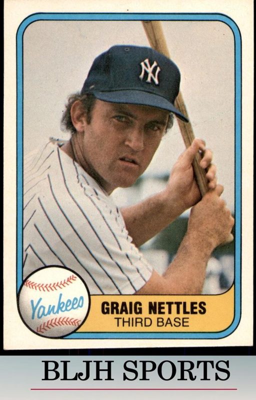 Graig Nettles, 1981 Fleer Baseball