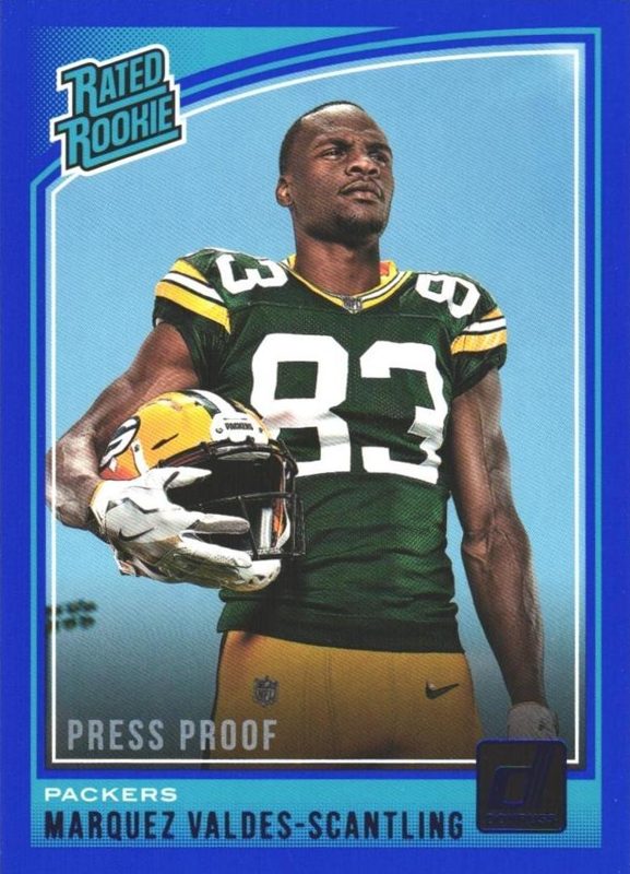 Marquez Valdes-Scantling, 2018 Panini Donruss Football