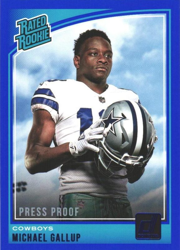 Michael Gallup, 2018 Panini Donruss Football
