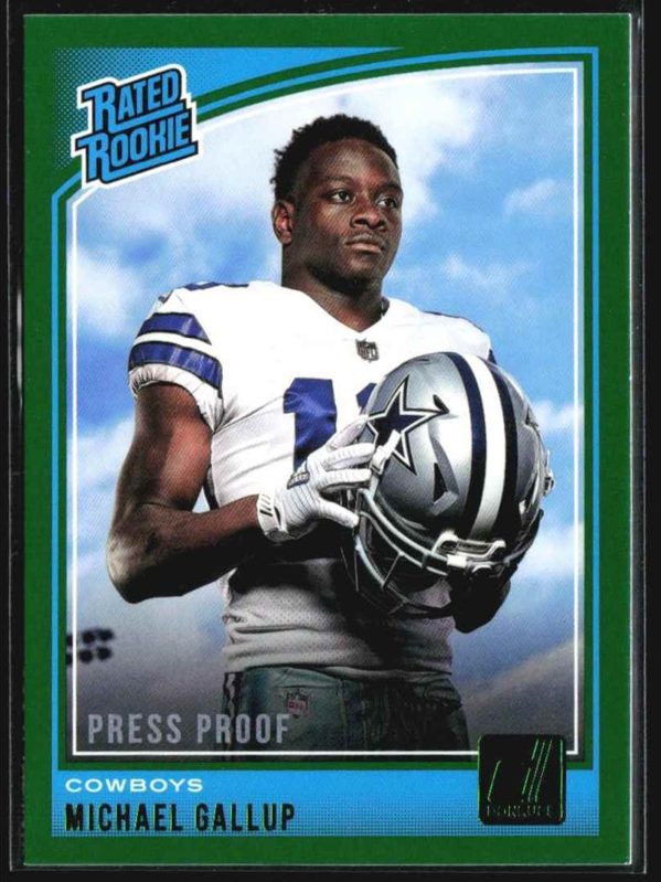 Michael Gallup, 2018 Panini Donruss Football