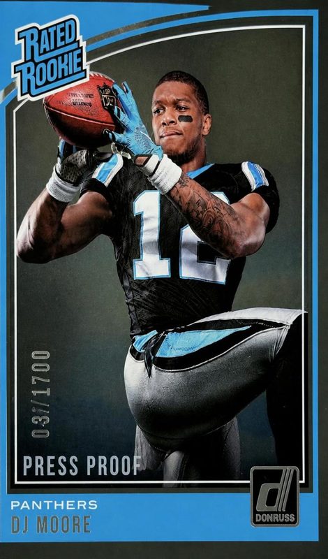 DJ Moore, 2018 Panini Donruss Football