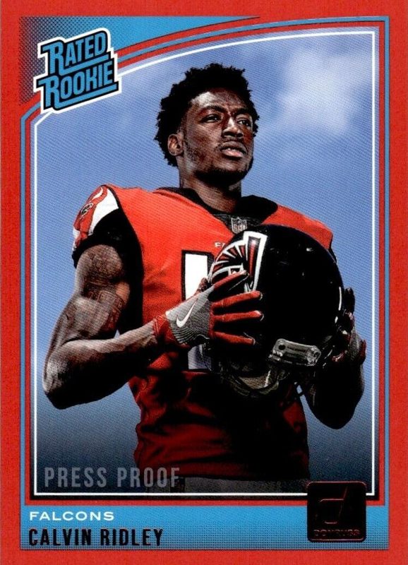 Calvin Ridley, 2018 Panini Donruss Football