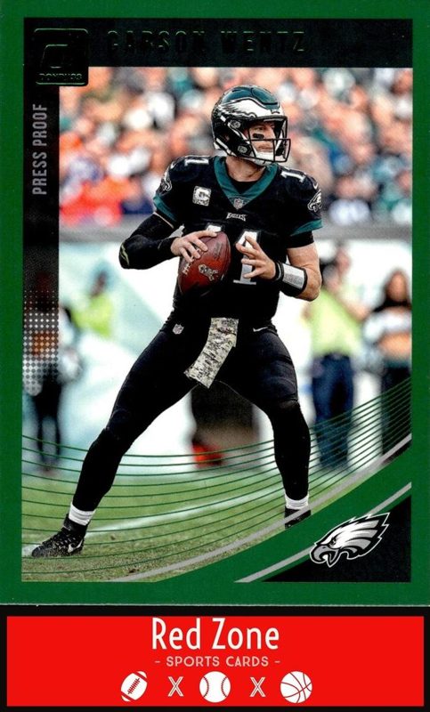 Carson Wentz, 2018 Panini Donruss Football