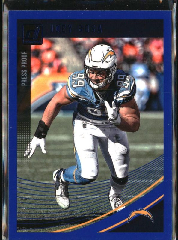 Joey Bosa, 2018 Panini Donruss Football