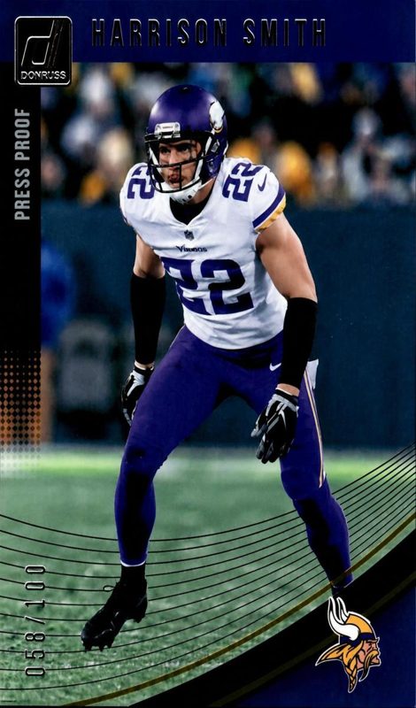 Harrison Smith, 2018 Panini Donruss Football