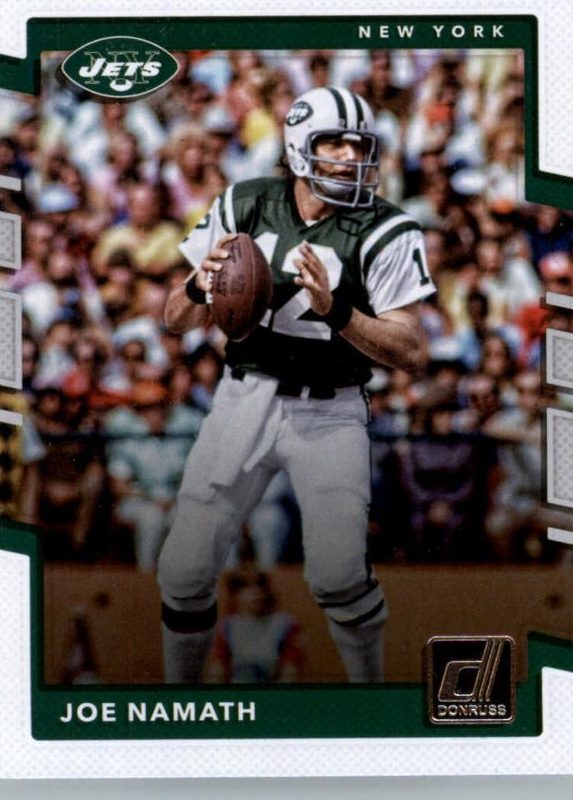 Joe Namath, 2017 Panini Donruss Football