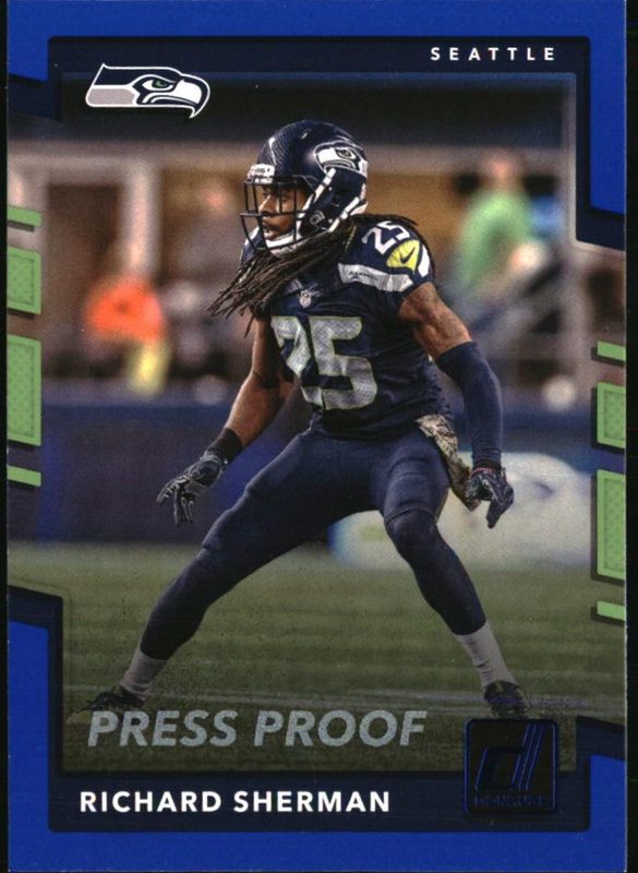 Richard Sherman, 2017 Panini Donruss Football