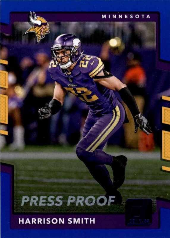 Harrison Smith, 2017 Panini Donruss Football