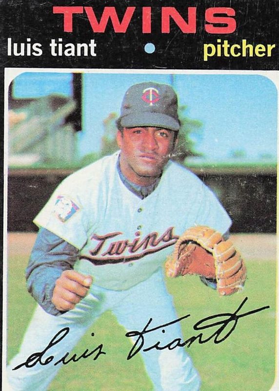 Luis Tiant, 1971 Topps Baseball